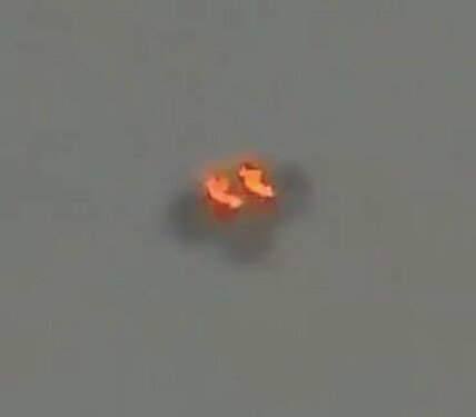 インドネシアのUFO(ゲーリー・ヘーゼルタイン氏のフェイスブックから)